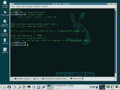 Особенности дизассемблирования под LINUX на примере tiny-crackme
