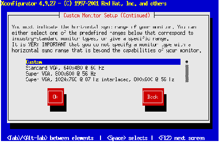 Установка Linux Red Hat 7.1