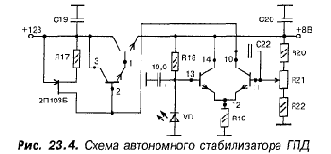 Схемные особенности УВЧ и гетеродинов